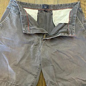 Gap Khakis Lived in Short Size 36 Gray